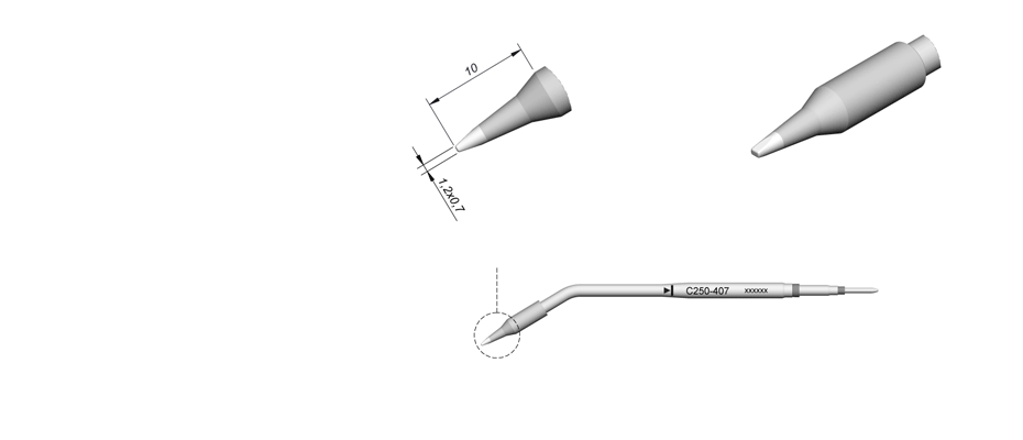 C250407 - Cartridge for AL250 iron